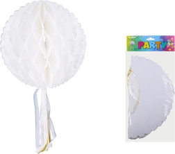 Papieren decoratieve bal om op te hangen 30 cm