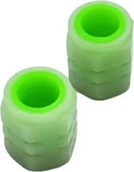 RW25 LICHTGEVENDE VENTIELDOPPEN 2 STUKS.