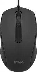 souris optique filaire Savio 1200 DPI avec connexion USB
