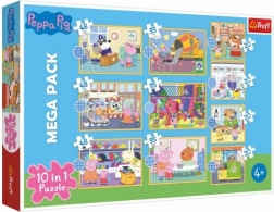 Puzzle 10in1 Peppa Pig