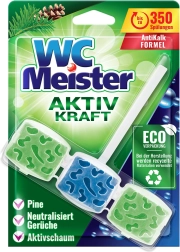 Bloc WC MEISTER 45 g parfum forêt, colorant