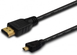 HDMI zu micro HDMI Kabel 1 m schwarz