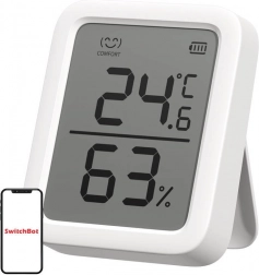 Smart Thermometer and Hygrometer SWITCHBOT Meter Plus with 3" Display