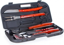 Grillset HAPPY GREEN im Koffer (5-tlg.)