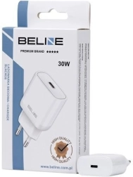 30 W GaN wall charger USB‑C PD 3.0 white
