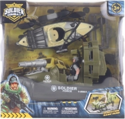 Military Set with Boat and Kayak