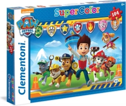 Puzzle 104 Pieces Super Colors Paw Patrol