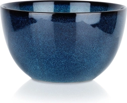 Keramikschale 14 cm, 700 ml – blaue Glasur