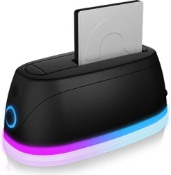 ICY BOX Dockingstation für 1× SATA SSD/HDD mit USB 3.0 (USB‑C/USB‑A)