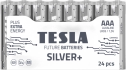 Alkaline batterijen Tesla Silver+ LR03 AAA 1.5V - verpakking 10 stuks
