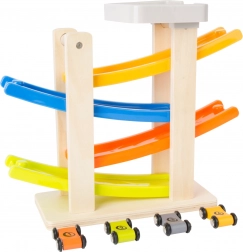 Clip-Clap Track with 4 Cars