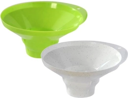 Funnel and Hopper for Wide-Mouth Omnia Jars