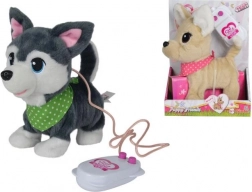 Plush Puppy on Leash with Sound and Walking