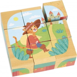 Vilac Wooden Blocks Stories