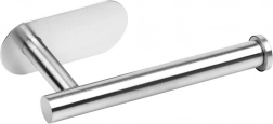 Edelstahl-Toilettenpapierhalter, silbern