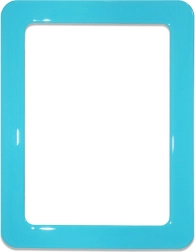Magnetic Self-Adhesive Frame Light Blue
