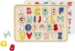 Petit Collage wooden alphabet puzzle (26 pieces, FSC)