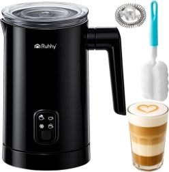 RUHHY Electric Milk Frother 400 W Black