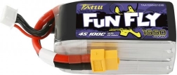 Tattu Fun Fly 1550 mAh 4S LiPo batterij 100C met XT60-connector
