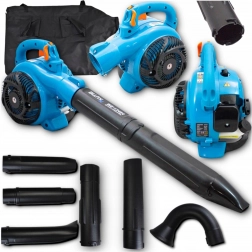 Benzin-Laubsauger und -Laubbläser 3-in-1 BITUXX 3000 W mit Häcksler