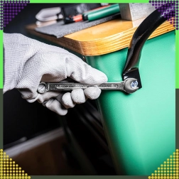 Jeu de clés mixtes à œil et plate 12 pcs 8–24 mm avec étui