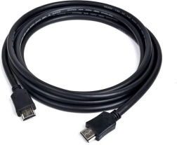 Câble HDMI-HDMI v2.0 pour TV 3D avec haute vitesse et ethernet 1,8M