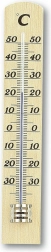 Indoor Beechwood Thermometer TFA
