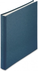 Jumbo-Fotoalbum 30 × 30 blau mit geknitterter Optik