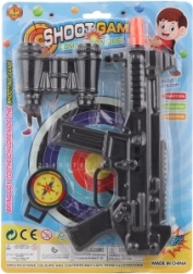 Kids’ toy submachine gun with binoculars and compass