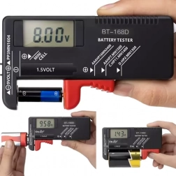 Digitaler Batterietester mit LCD-Display