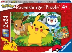 Puzzle Pokémon 2x24 pcs