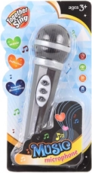 Children's plastic battery-powered microphone