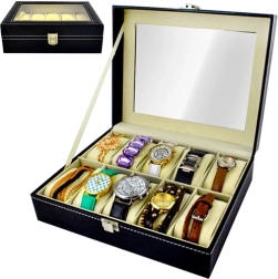 Organizer for 10 watches or jewelry