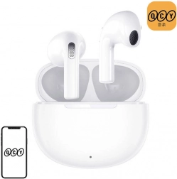écouteurs true wireless qcy t20 ailypods blancs