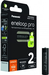Oplaadbare accu’s ENELOOP PRO AAA 930 mAh (2 stuks)