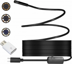 Caméra endoscopique étanche avec connexion USB-C 5m