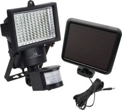 Solar LED floodlight with motion sensor IP44