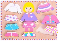 Bigjigs Baby Dress Up Puzzle Girl