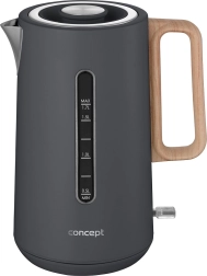 Bouilloire électrique en acier inoxydable Modern 1,7 l