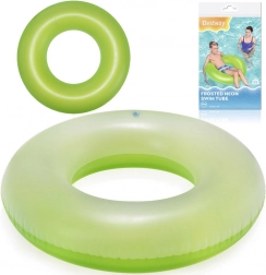 Bestway opblaasbare zwemband neon oranje 91 cm – groen