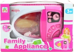 Kinder-Mikrowelle mit Batteriebetrieb