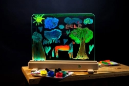 Jonely Magic Light-Up Drawing Board with LED, 55.7 × 46.7 cm