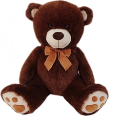 Brown Plush Bear Sitting 40 cm