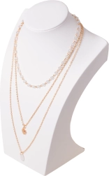 Dreifache Halskette – goldfarben