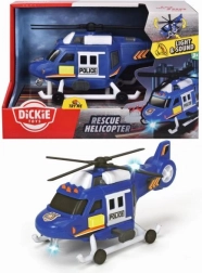 Politiehelikopter met licht en geluid 18 cm