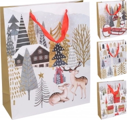 Gift Bag M Christmas 26 × 32 × 10 cm