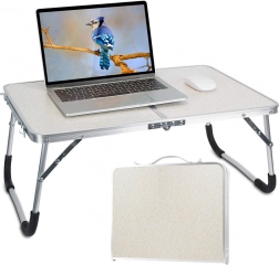 Klappbarer tragbarer Tisch für Camping und Laptop 40 × 30 cm