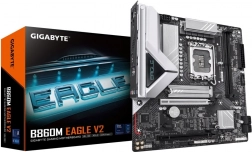 B860M EAGLE V2 mATX motherboard with DDR5 and HDMI/DP