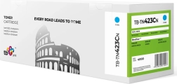 Cyan toner for BROTHER TN423C, replacement TB-TN423CN