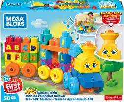 Mega Bloks musical alphabet train